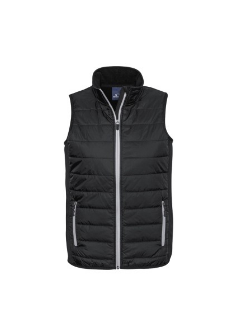 Picture of Biz Collection Mens Stealth Tech Hybrid Quilted Vest